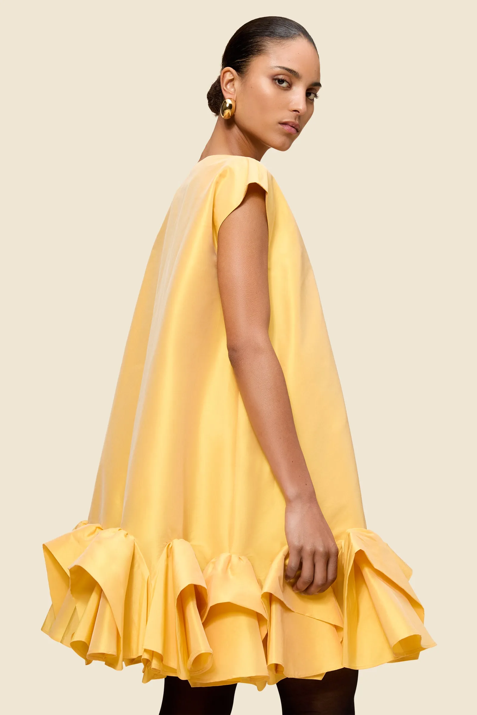 TUCK UP TAFFETA MINI DRESS sold by Viktor & Rolf product image thumbnail 3