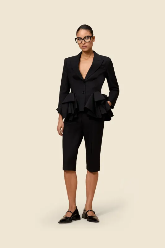 CIGARETTE WOOL CAPRI TROUSERS sold by Viktor & Rolf