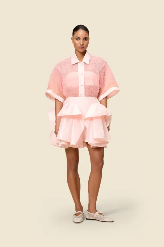 TUCK UP TAFFETA MIDI SKIRT sold by Viktor & Rolf