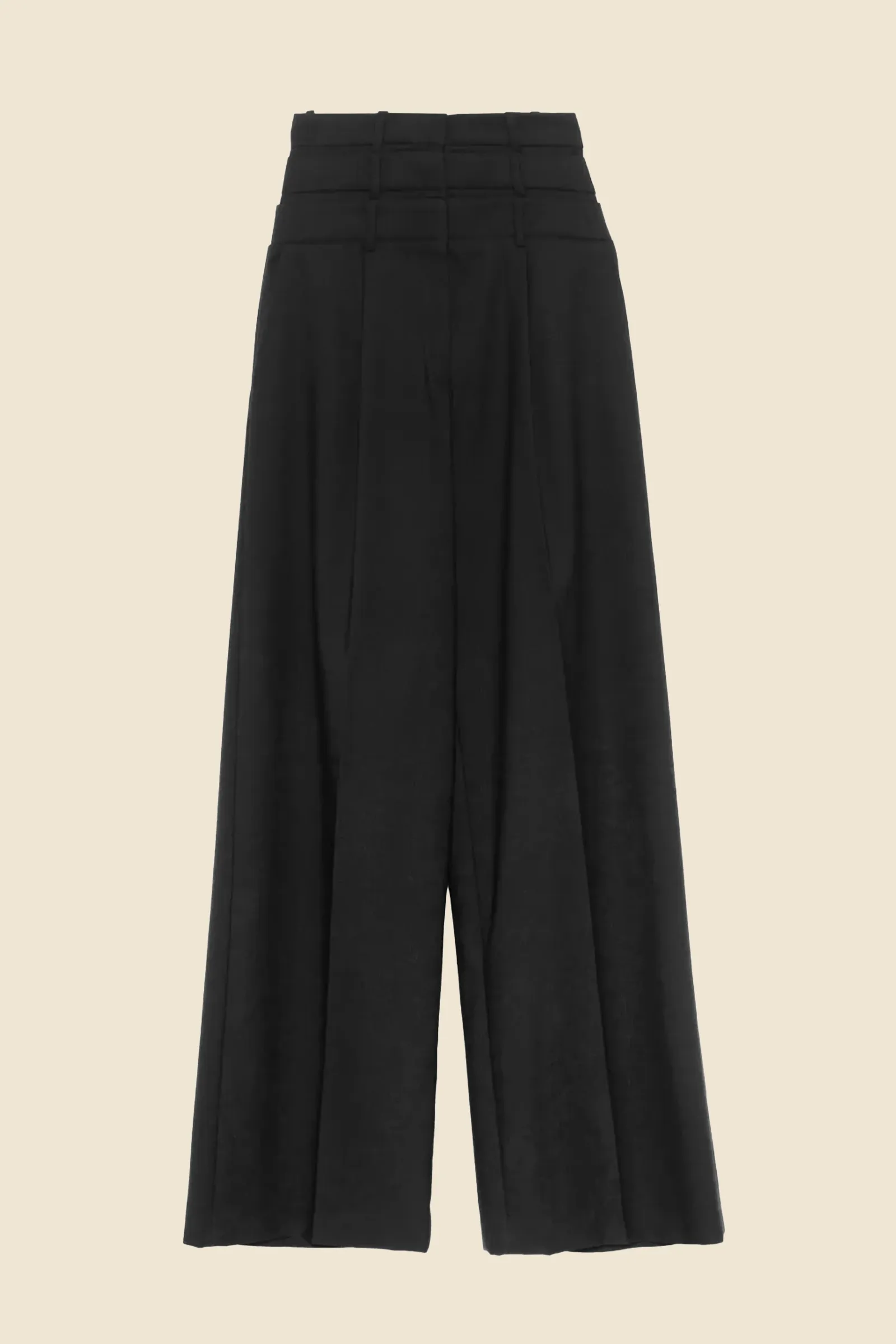 MULTI-LAYERED WOOL TROUSERS sold by Viktor & Rolf product image thumbnail 4