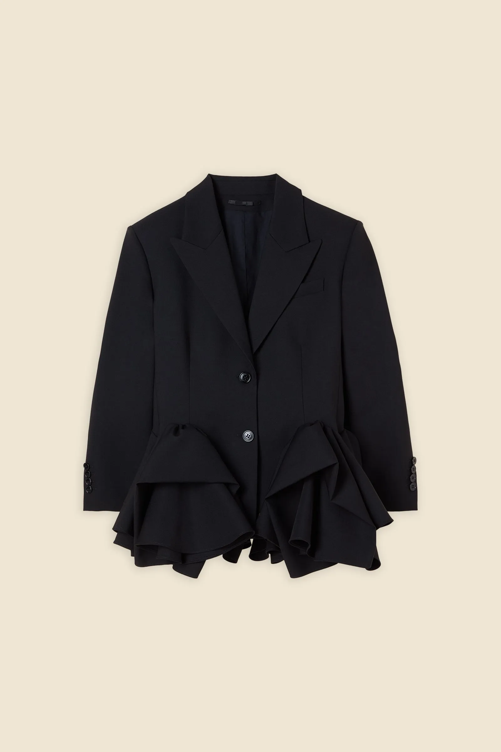 TUCK UP WOOL BLAZER sold by Viktor & Rolf product image thumbnail 4