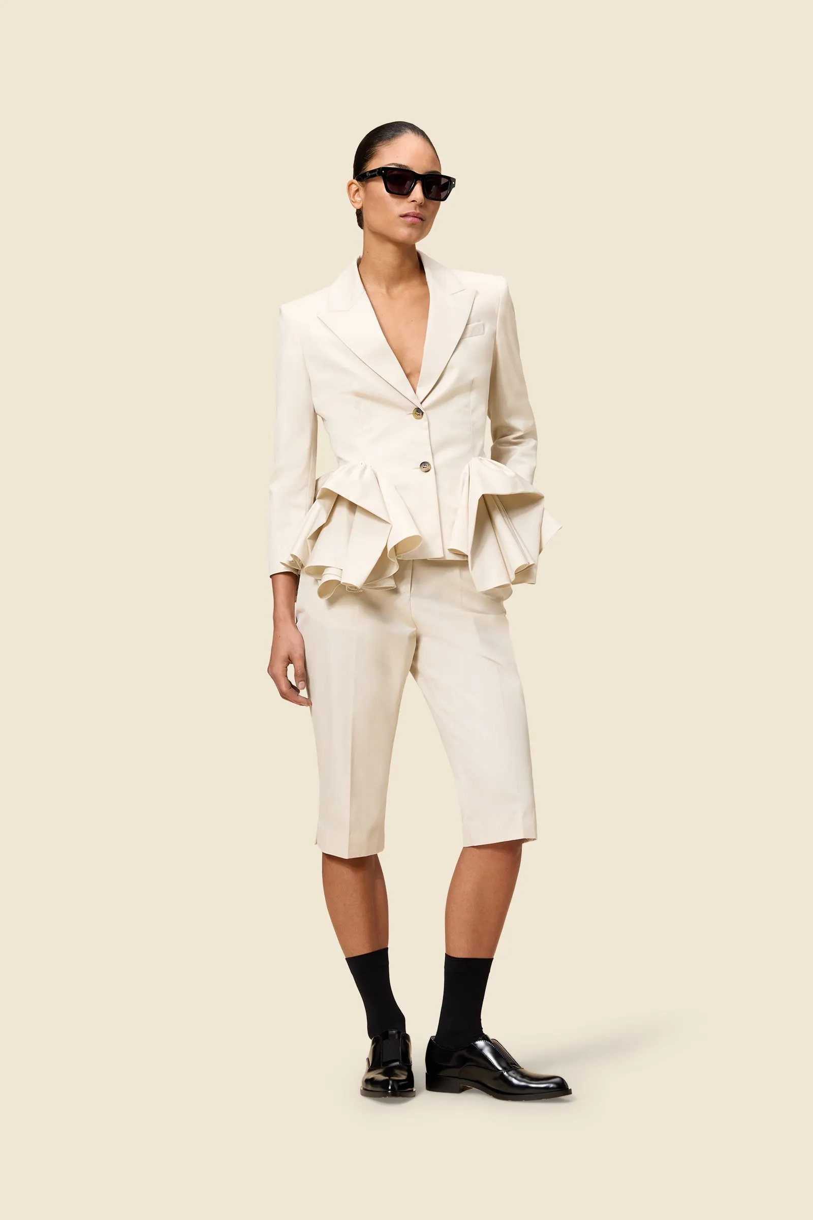 TUCK UP GABARDINE BLAZER sold by Viktor & Rolf