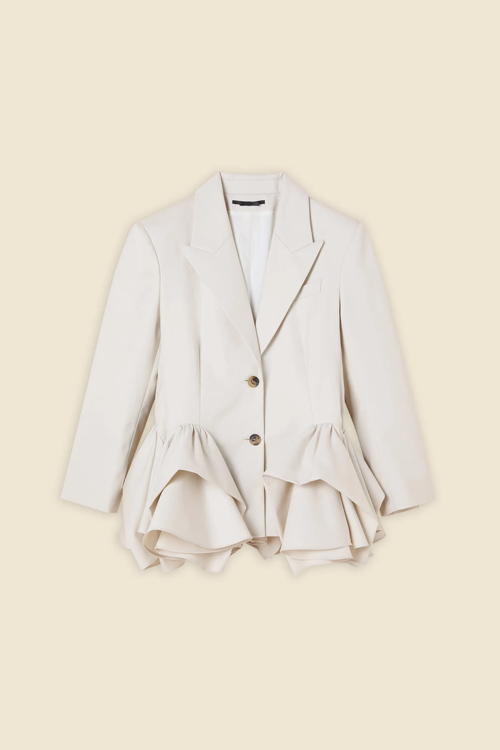 TUCK UP GABARDINE BLAZER sold by Viktor & Rolf product image thumbnail 4