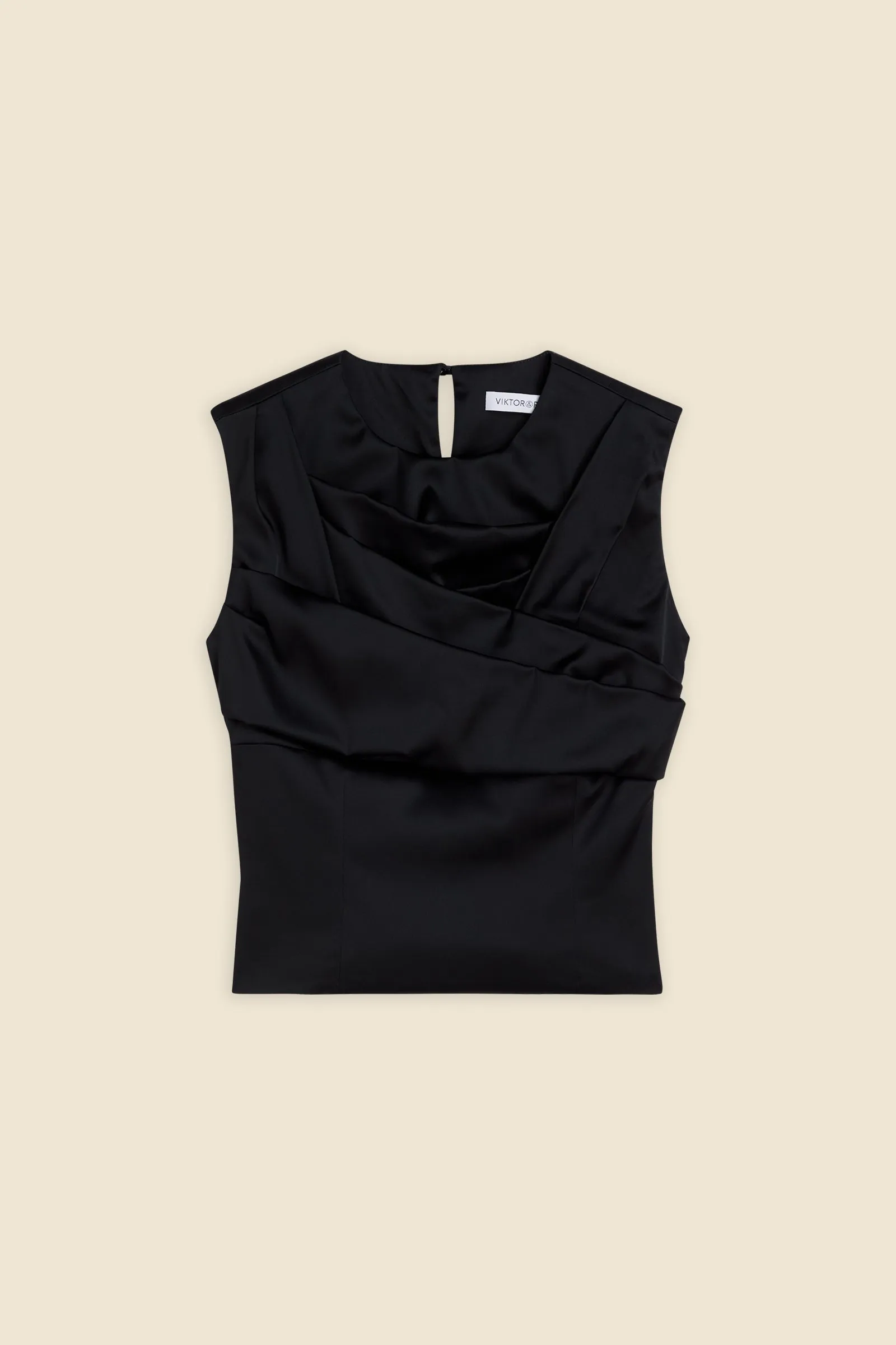 PLEATED SATIN BLOUSE sold by Viktor & Rolf product image thumbnail 3