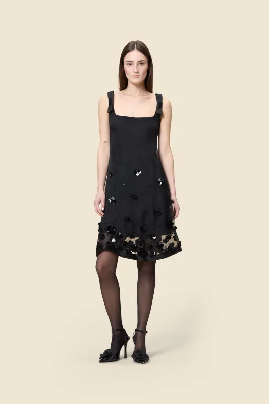 EMBROIDERY SILK MINI DRESS sold by Viktor & Rolf