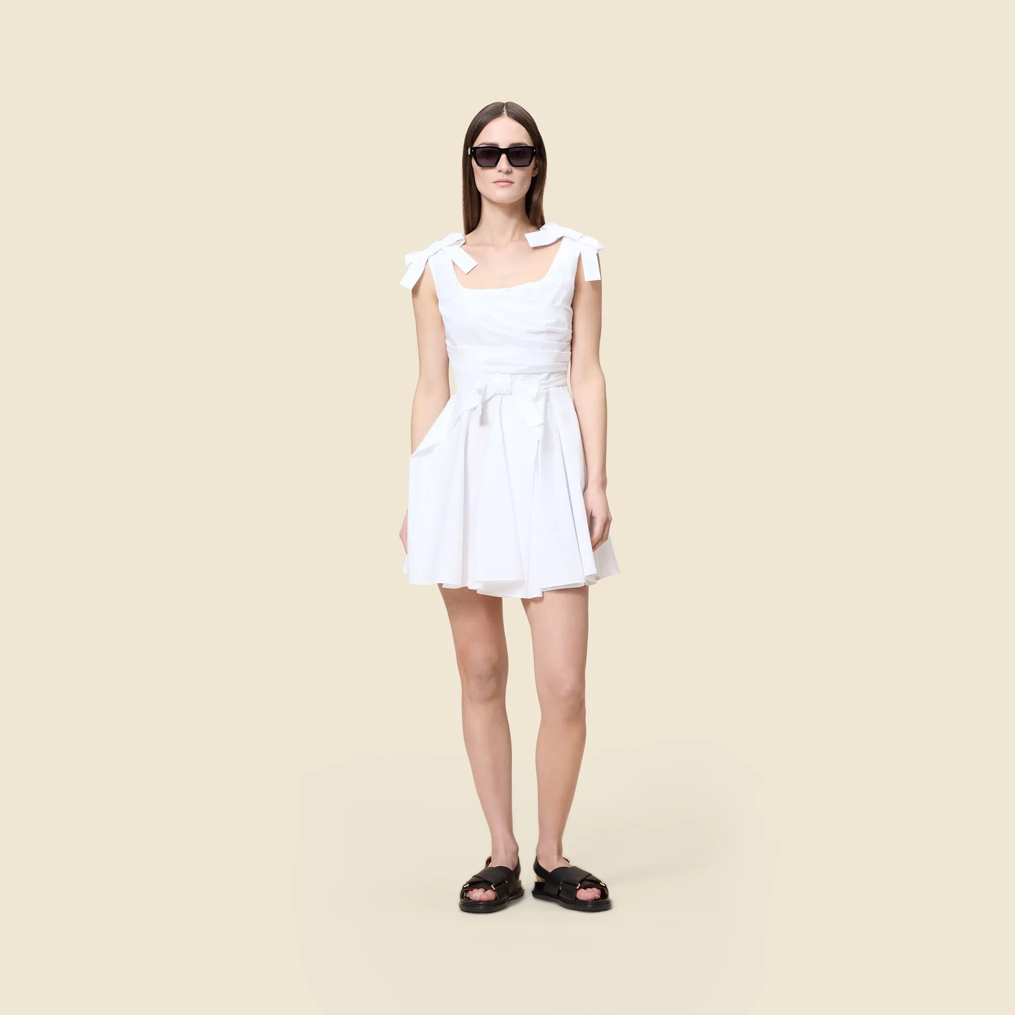 PLEATED POPLIN MINI DRESS sold by Viktor & Rolf product image thumbnail 5