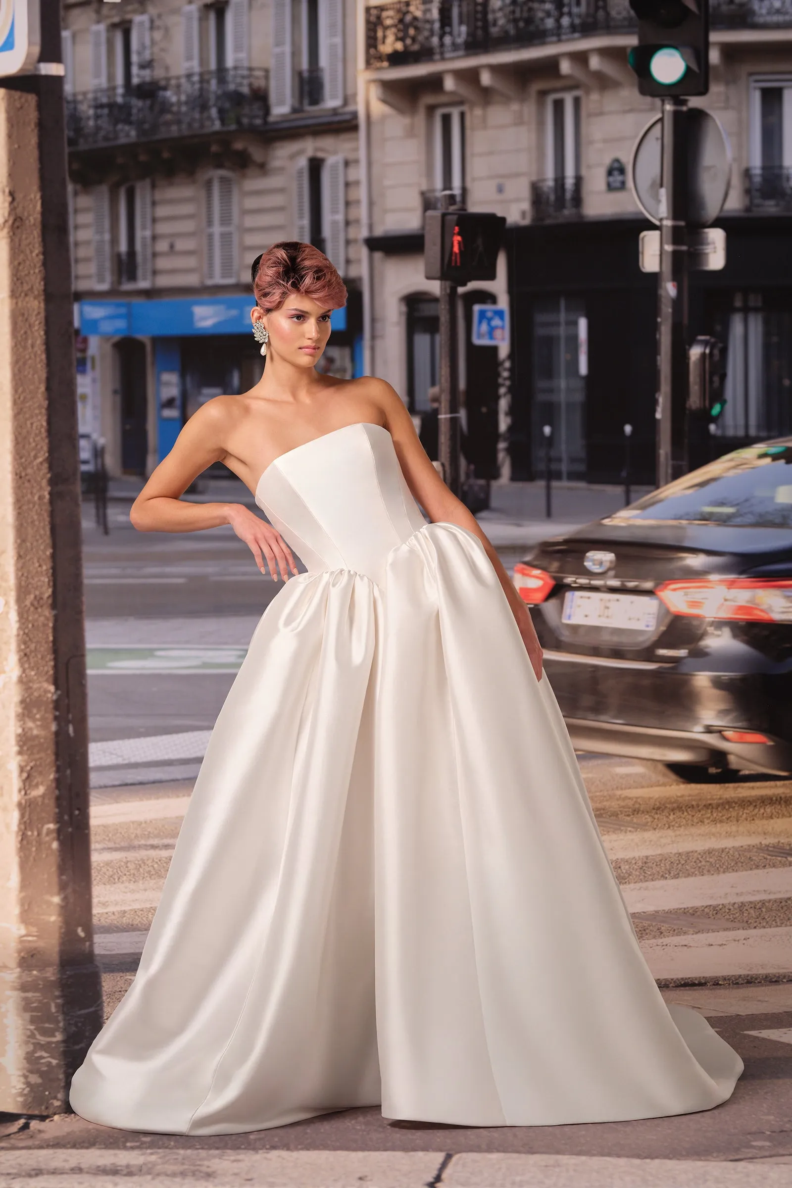 VRM492 - SCULPTED BASQUE A-LINE GOWN sold by Viktor & Rolf