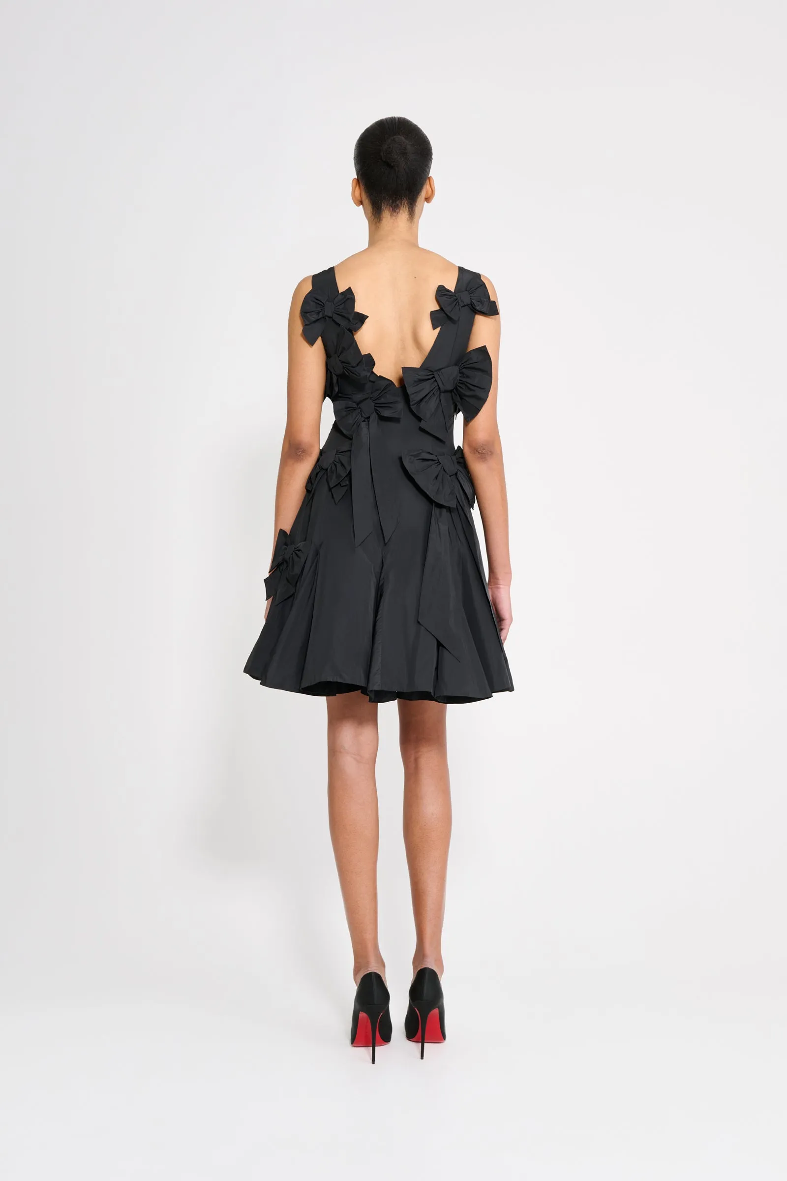 BOW BOUQUET TAFFETA MINI DRESS sold by Viktor & Rolf product image thumbnail 4