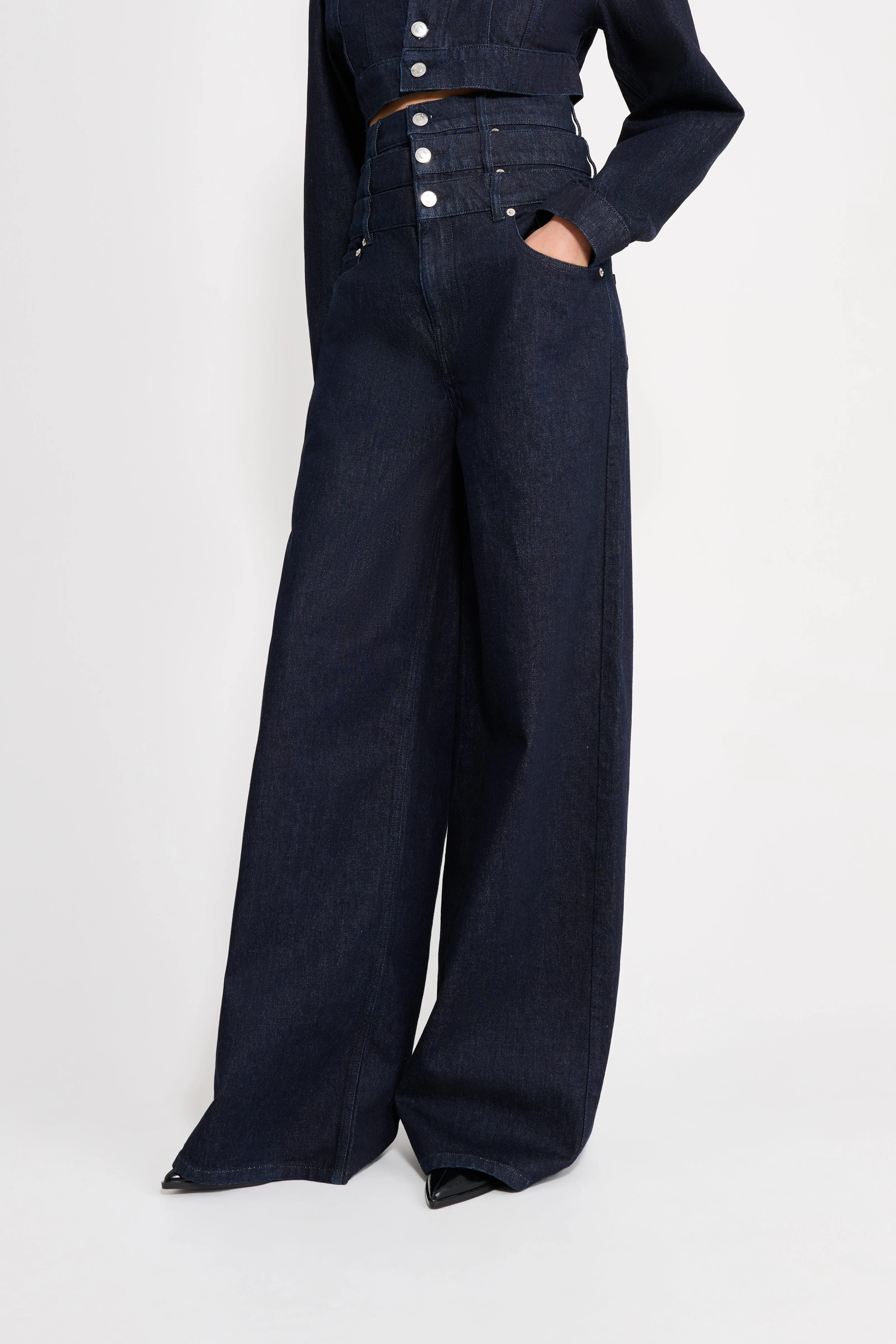 MULTI-LAYERED DENIM JEANS sold by Viktor & Rolf product image thumbnail 4