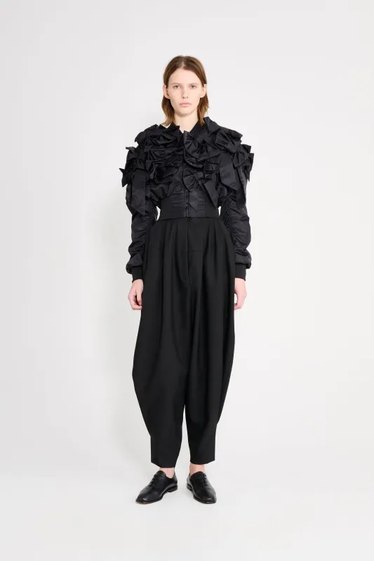 COUTURE CIRCLE WOOL TROUSERS sold by Viktor & Rolf