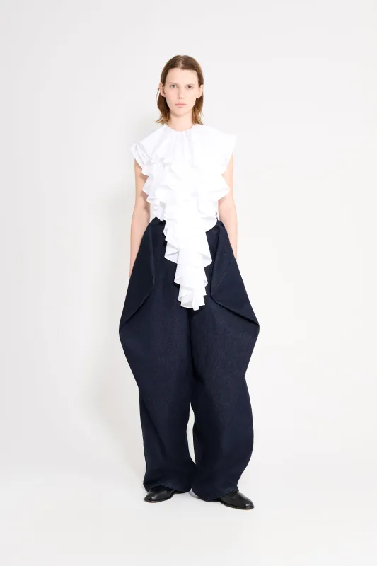 JABOT POPLIN TOP sold by Viktor & Rolf