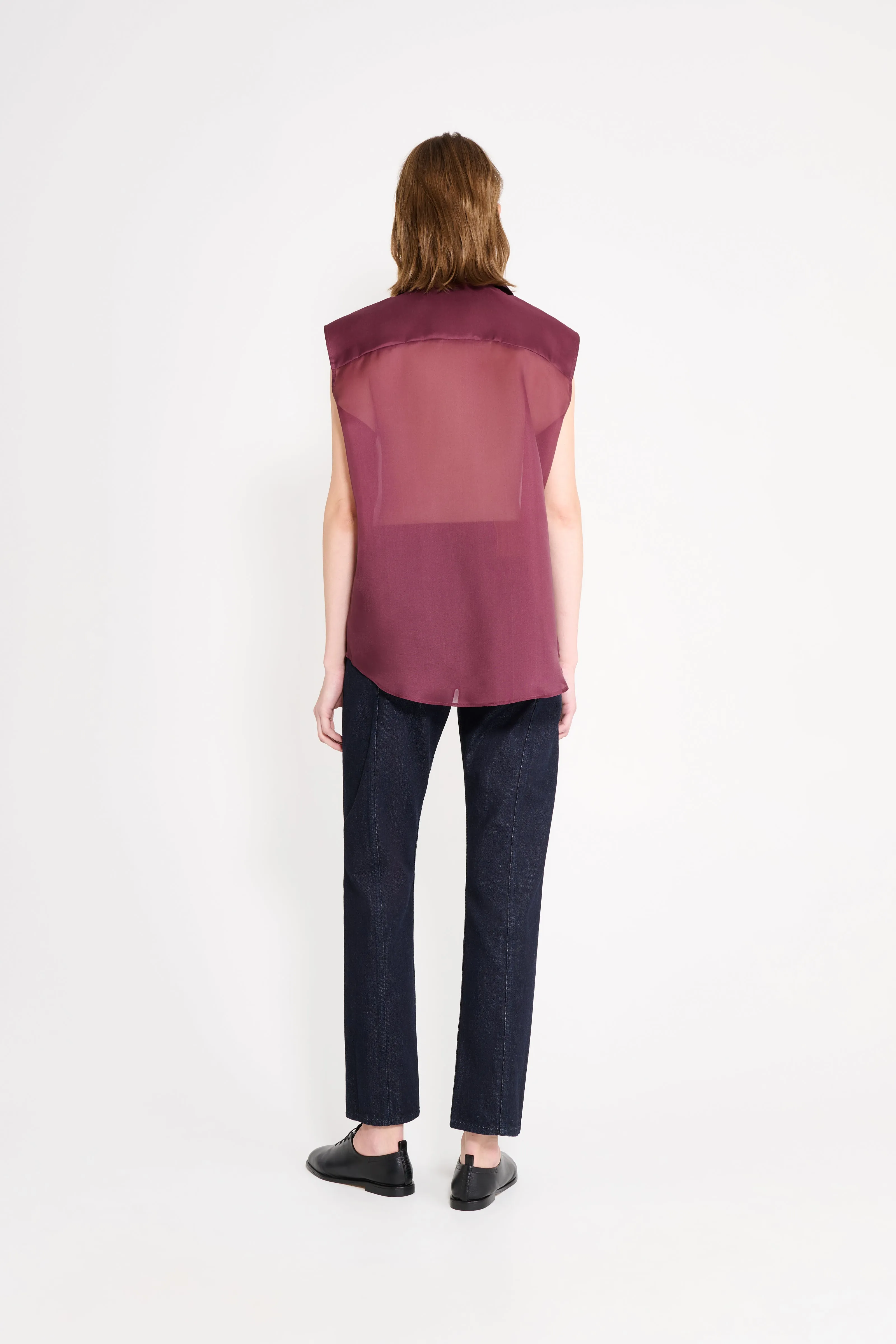 MULTI-LAYERED SLEEVELESS ORGANZA SHIRT sold by Viktor & Rolf product image thumbnail 2