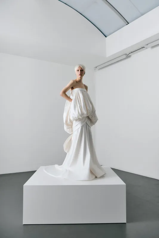 VRM501 - SCUPLTURAL BUBBLE FLARE GOWN sold by Viktor & Rolf