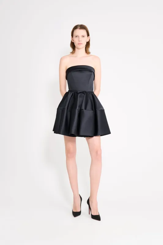 CIRCLE SATIN MINI DRESS made by Viktor & Rolf