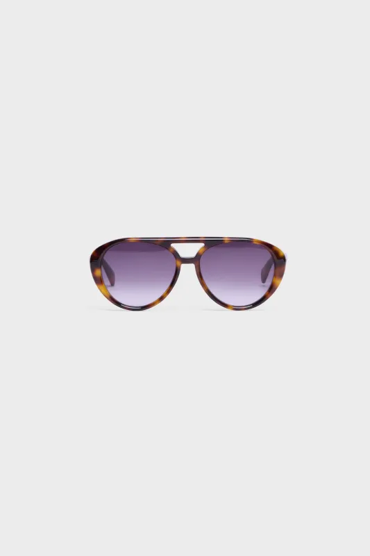 AVIATOR ACETATE SUNGLASSES made by Viktor & Rolf