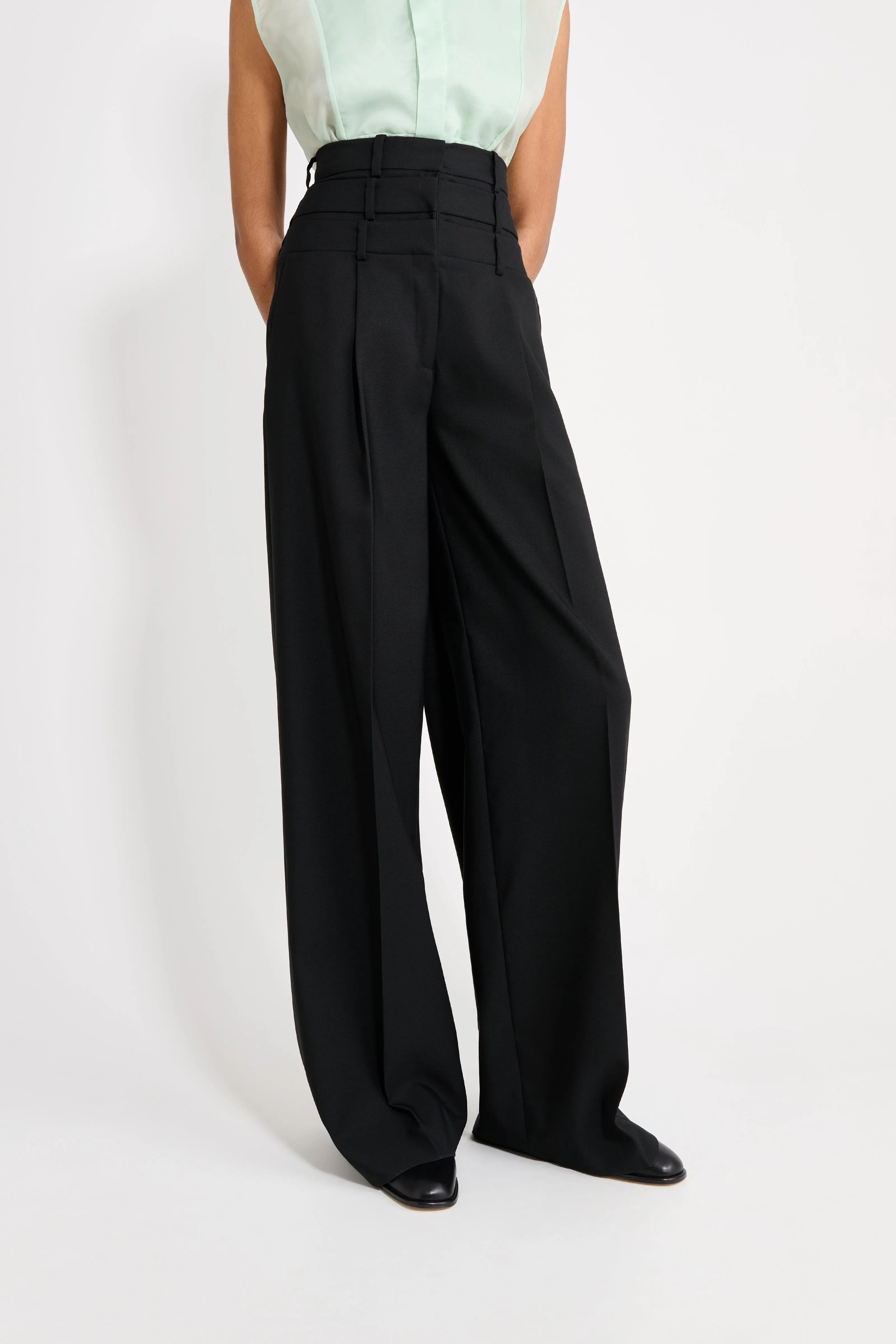 MULTI-LAYERED TROUSERS sold by Viktor & Rolf
