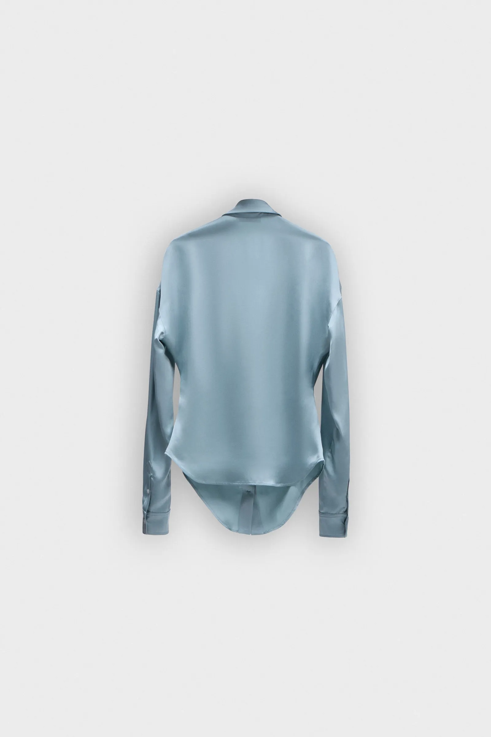 DRAGGED NECK SATIN SHIRT sold by Viktor & Rolf product image thumbnail 5