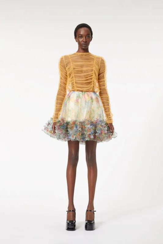 BLOOMING SUMMER MINI SKIRT sold by Viktor & Rolf