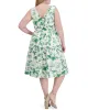 Plus-Size Floral-Print Belted Tiered Dress sold by Vince Camuto
