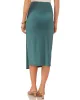 Ruched Slit Midi Skirt sold by Vince Camuto