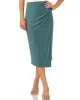 Ruched Slit Midi Skirt sold by Vince Camuto