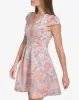 Floral Jacquard Fit-And-Flare Dress sold by Vince Camuto