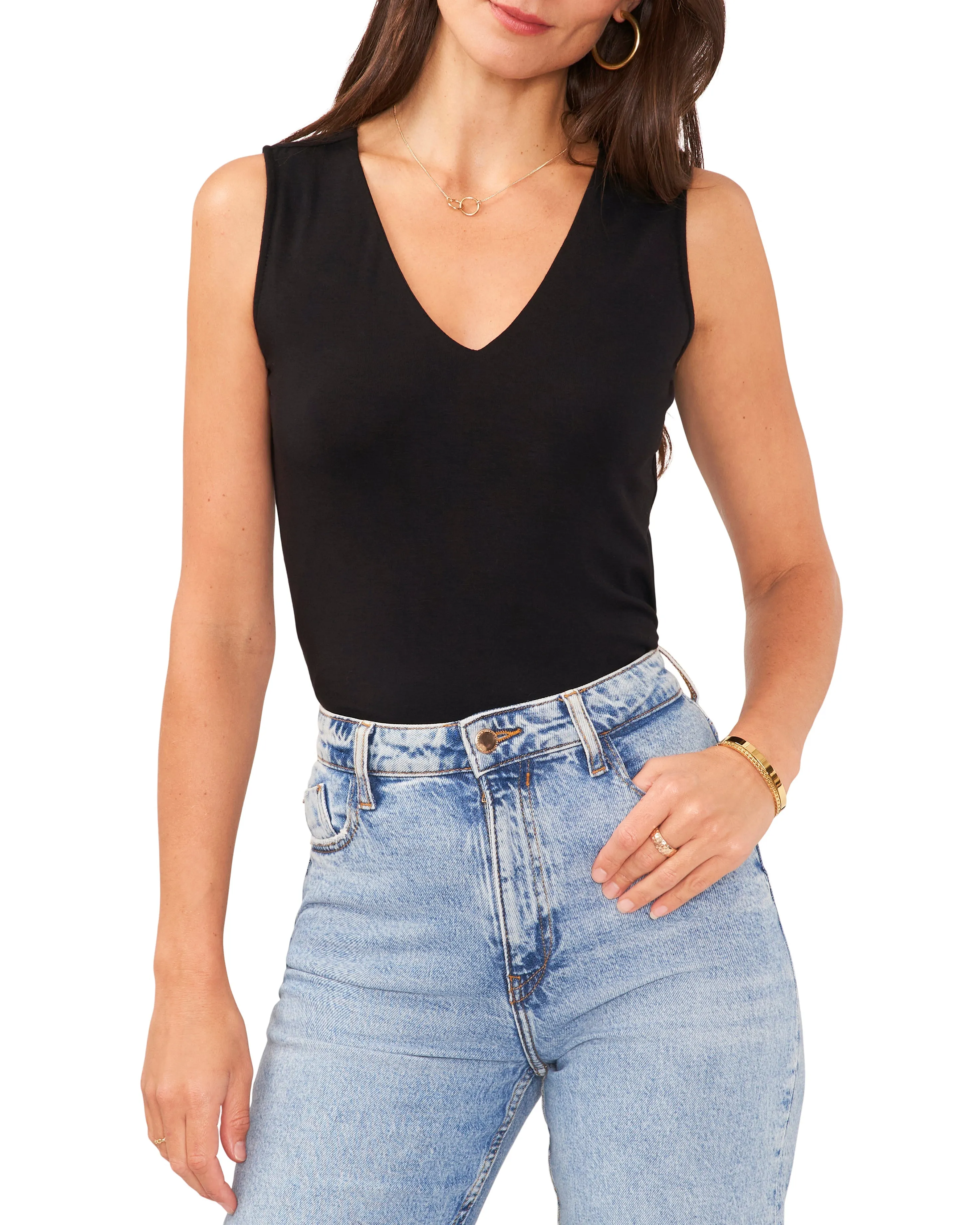 Open Back Sleeveless Blouse sold by Vince Camuto