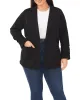 Plus-Size Layered Cuff Notch-Lapel Blazer sold by Vince Camuto