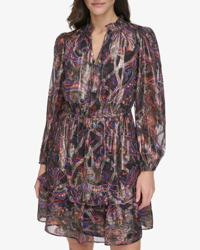 Paisley Printed Dress sold by Vince Camuto