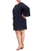 Plus-Size Tasseled Pleated-Sleeve Dress sold by Vince Camuto