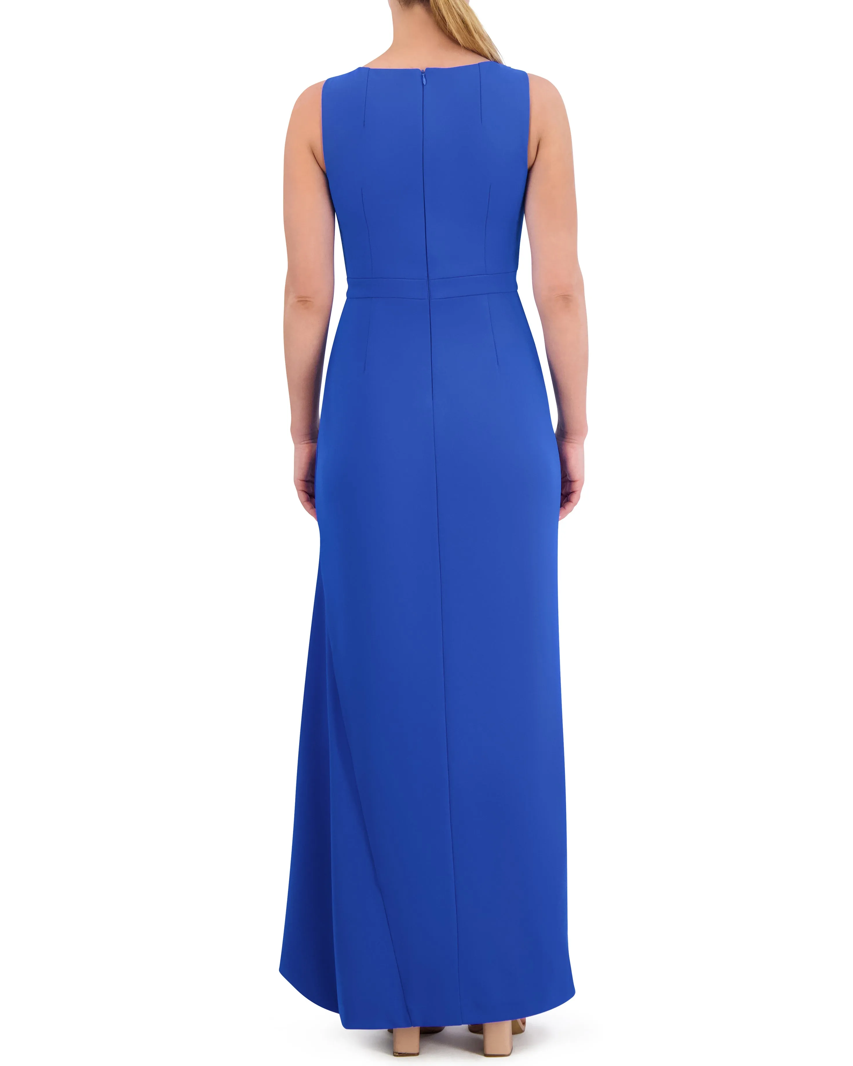 Ruffled Asymmetric-Hem Gown sold by Vince Camuto product image thumbnail 3