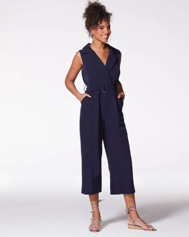Collared Cropped Jumpsuit sold by Vince Camuto