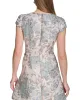 Floral Jacquard V-Neck Cap-Sleeve Dress sold by Vince Camuto