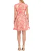 Petite Floral-Jacquard Fit-And-Flare Dress sold by Vince Camuto