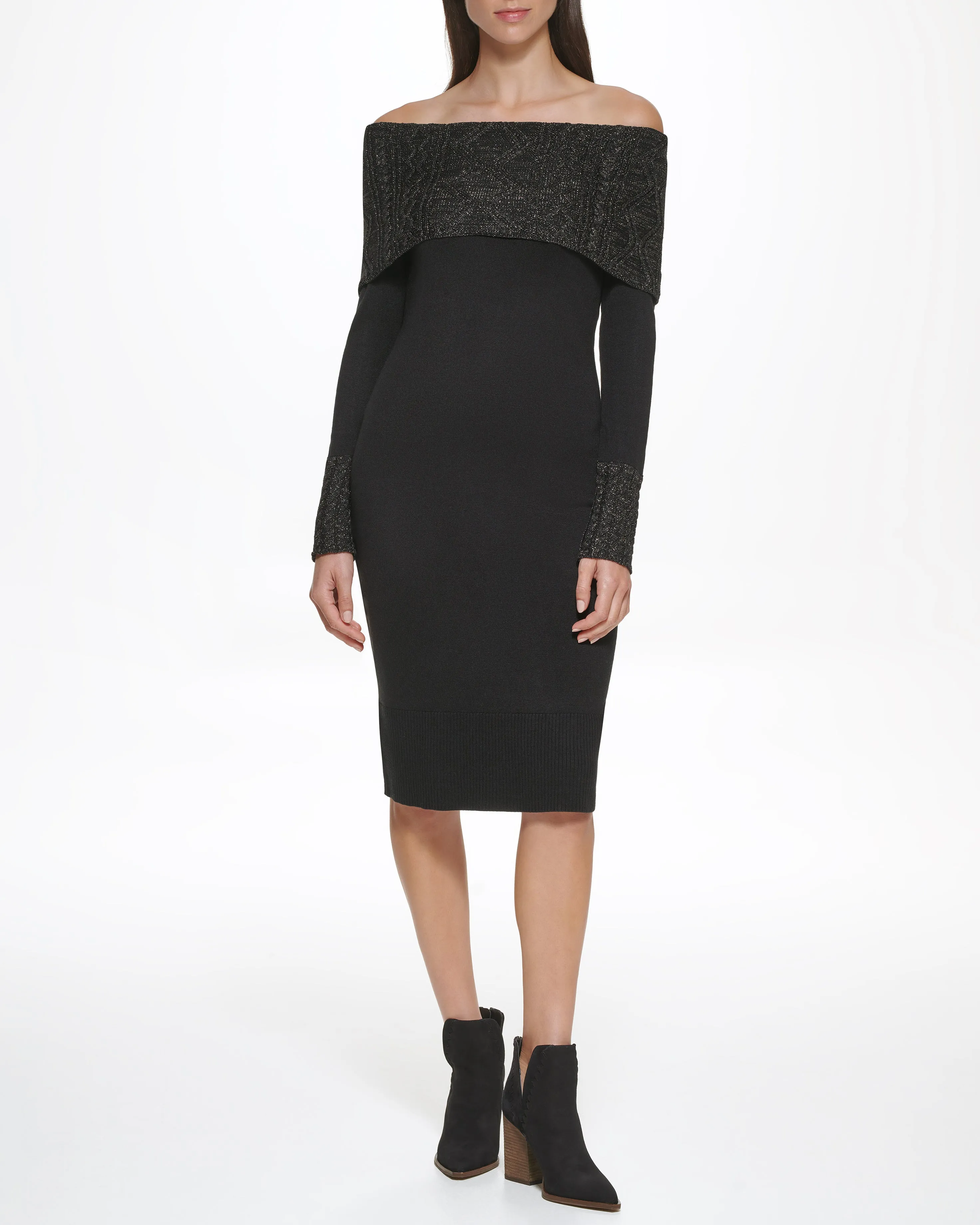 Off-The-Shoulder Dress sold by Vince Camuto product image thumbnail 3