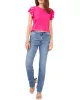 Tiered Ruffled Sleeve T-Shirt sold by Vince Camuto