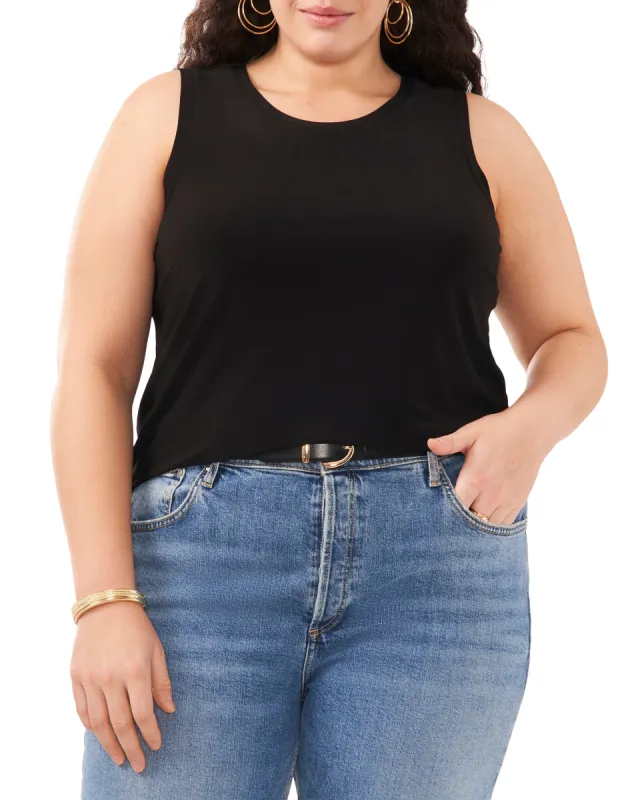 Plus-Size Back Keyhole Tank Top sold by Vince Camuto