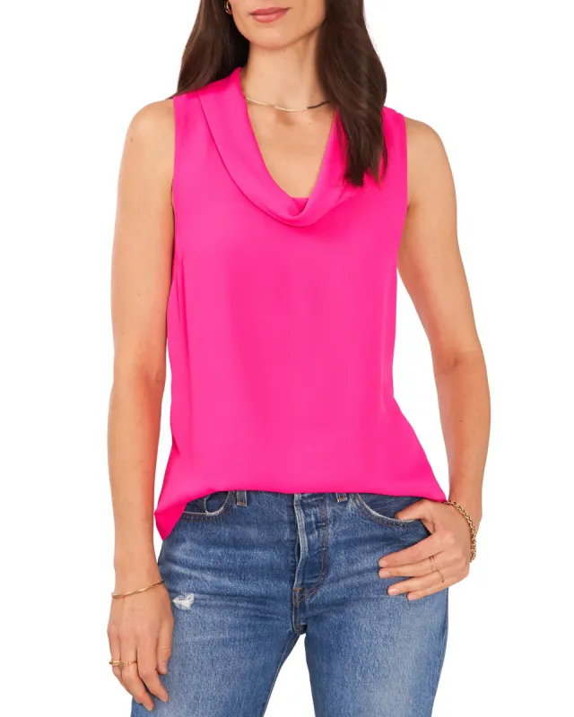 Sleeveless Cowl Neck Top sold by Vince Camuto
