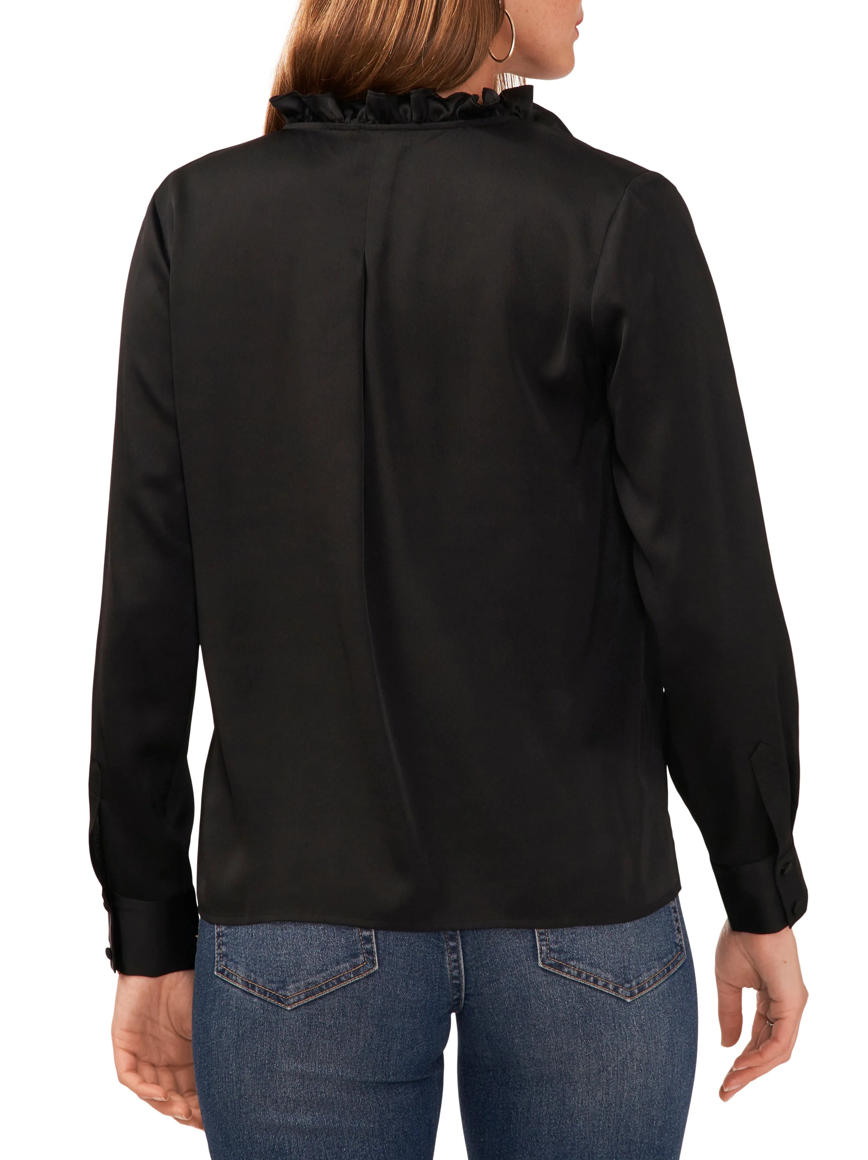 Draped Collar Tie Detail Top sold by Vince Camuto product image thumbnail 2