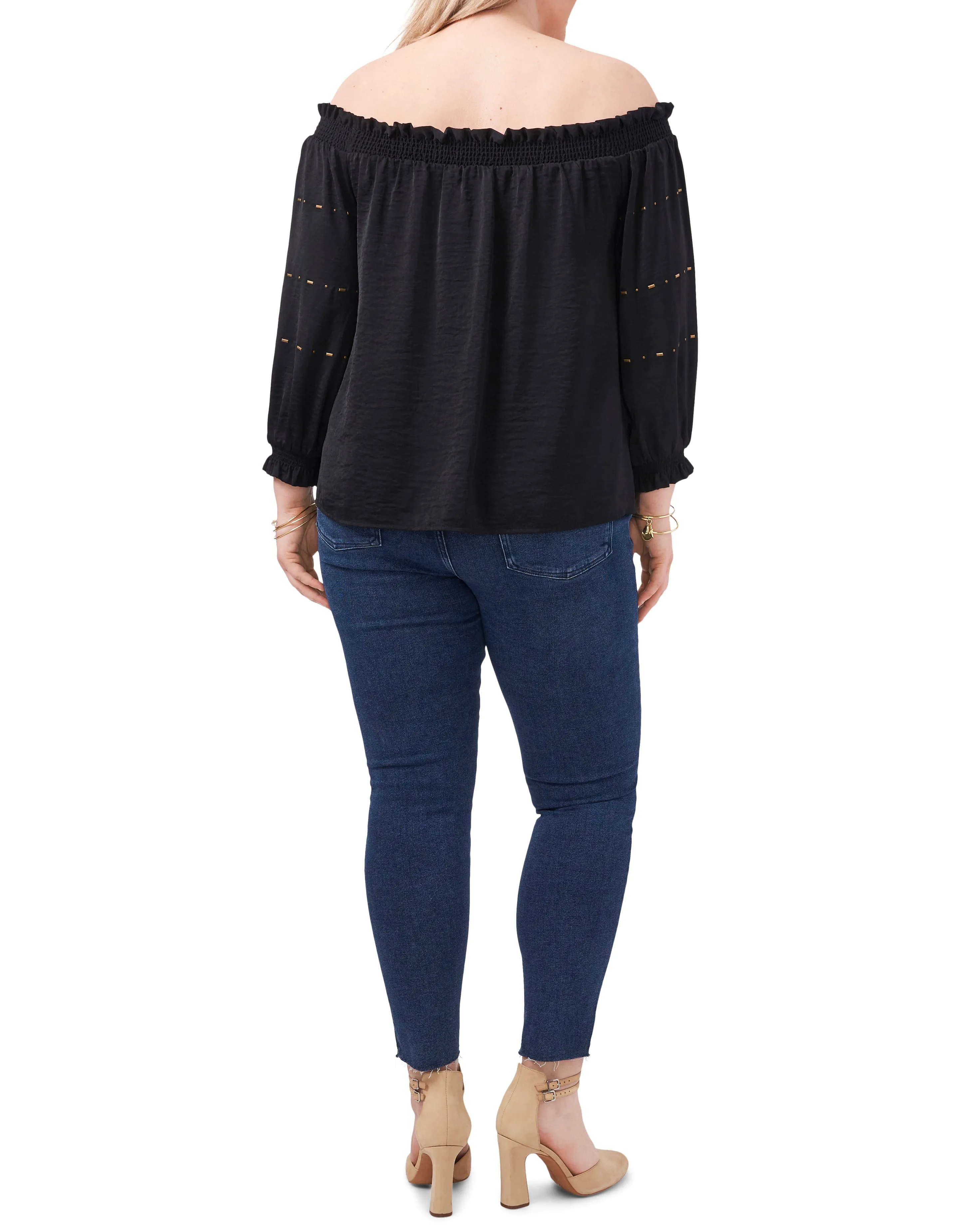 Plus-Size Off The Shoulder Blouse sold by Vince Camuto product image thumbnail 4