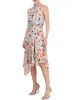 Floral-Print Asymmetric-Hem Dress sold by Vince Camuto