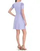 Ribbed-Bodice Fit-And-Flare Dress sold by Vince Camuto