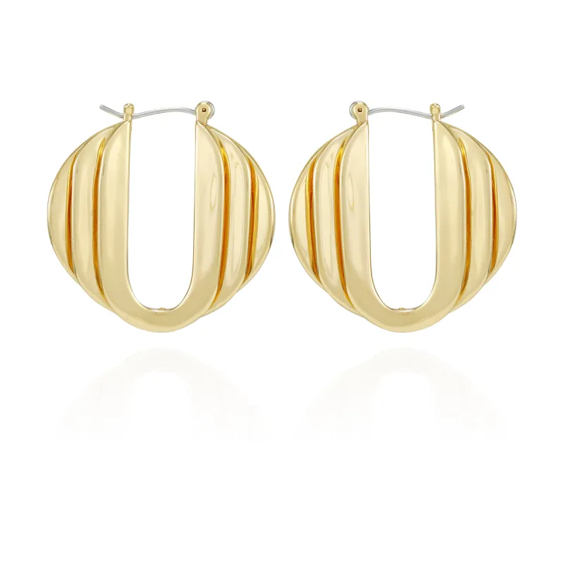 Stacked Link Hoop Earrings sold by Vince Camuto