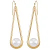 Goldtone Pearl Drop Dangle Earrings sold by Vince Camuto
