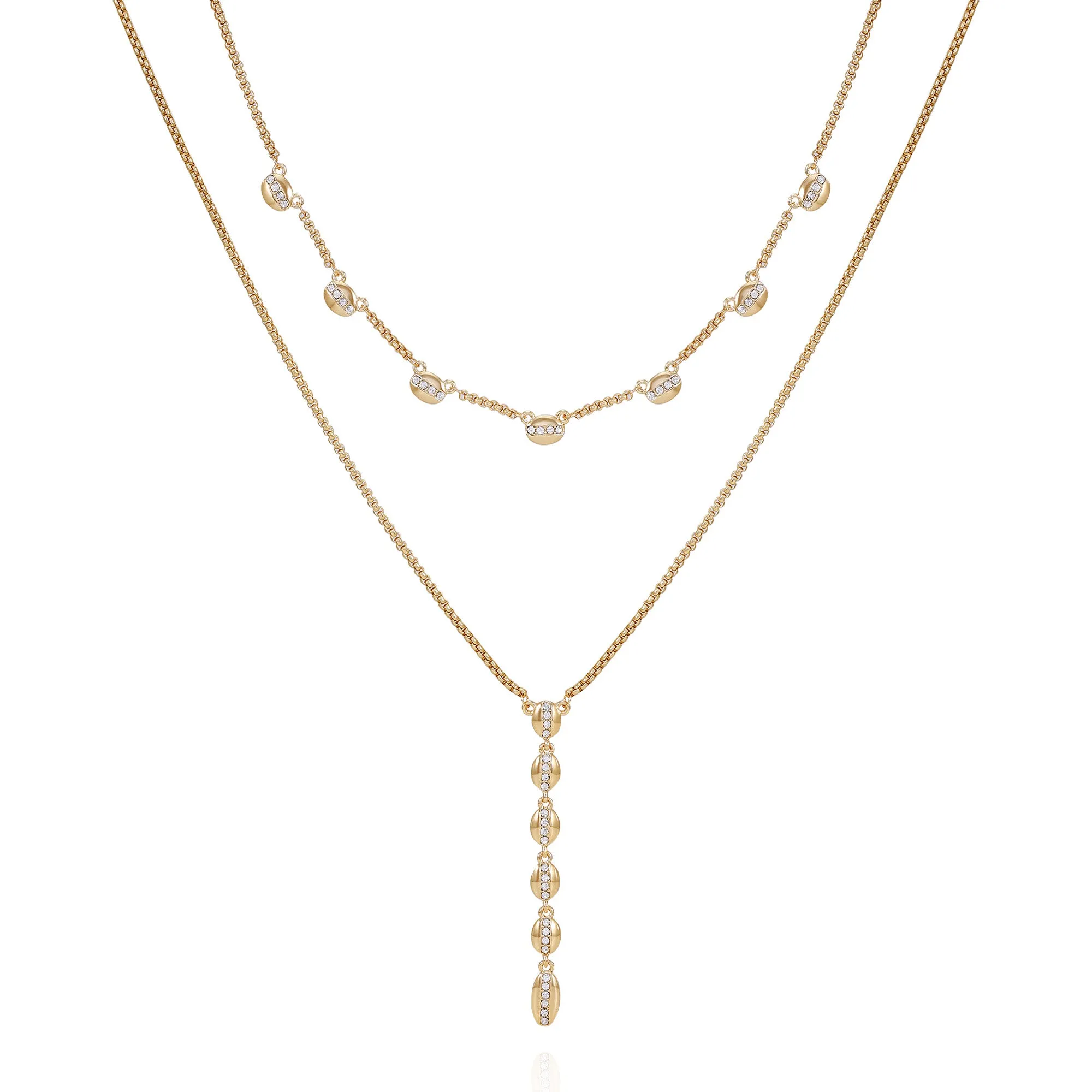 Crystal Layered Necklace sold by Vince Camuto