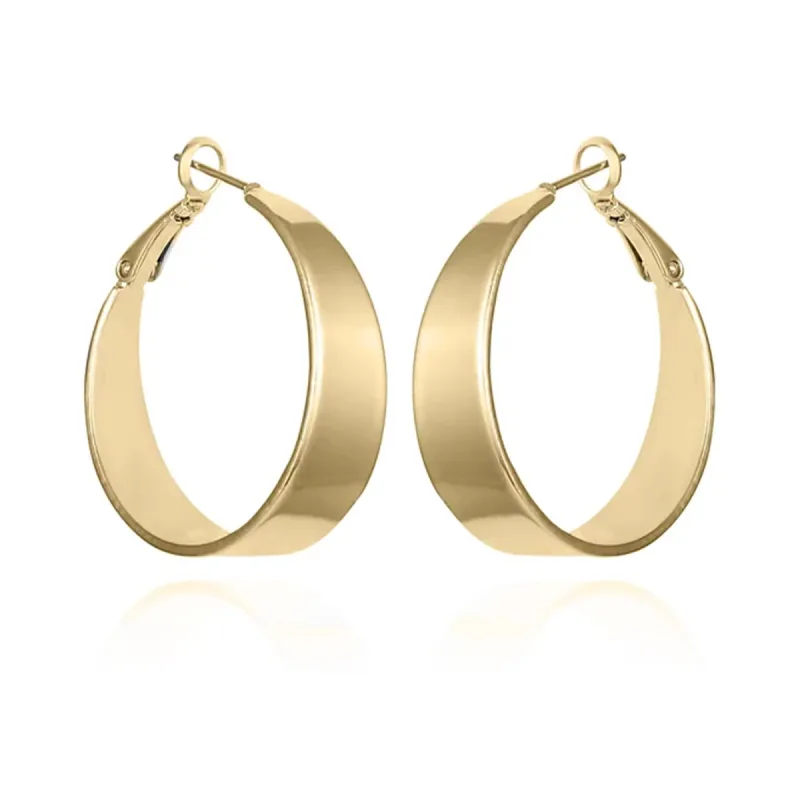 Band Thick Hoop Earrings sold by Vince Camuto