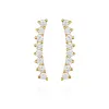 Cubic Zirconia Climber Earrings sold by Vince Camuto