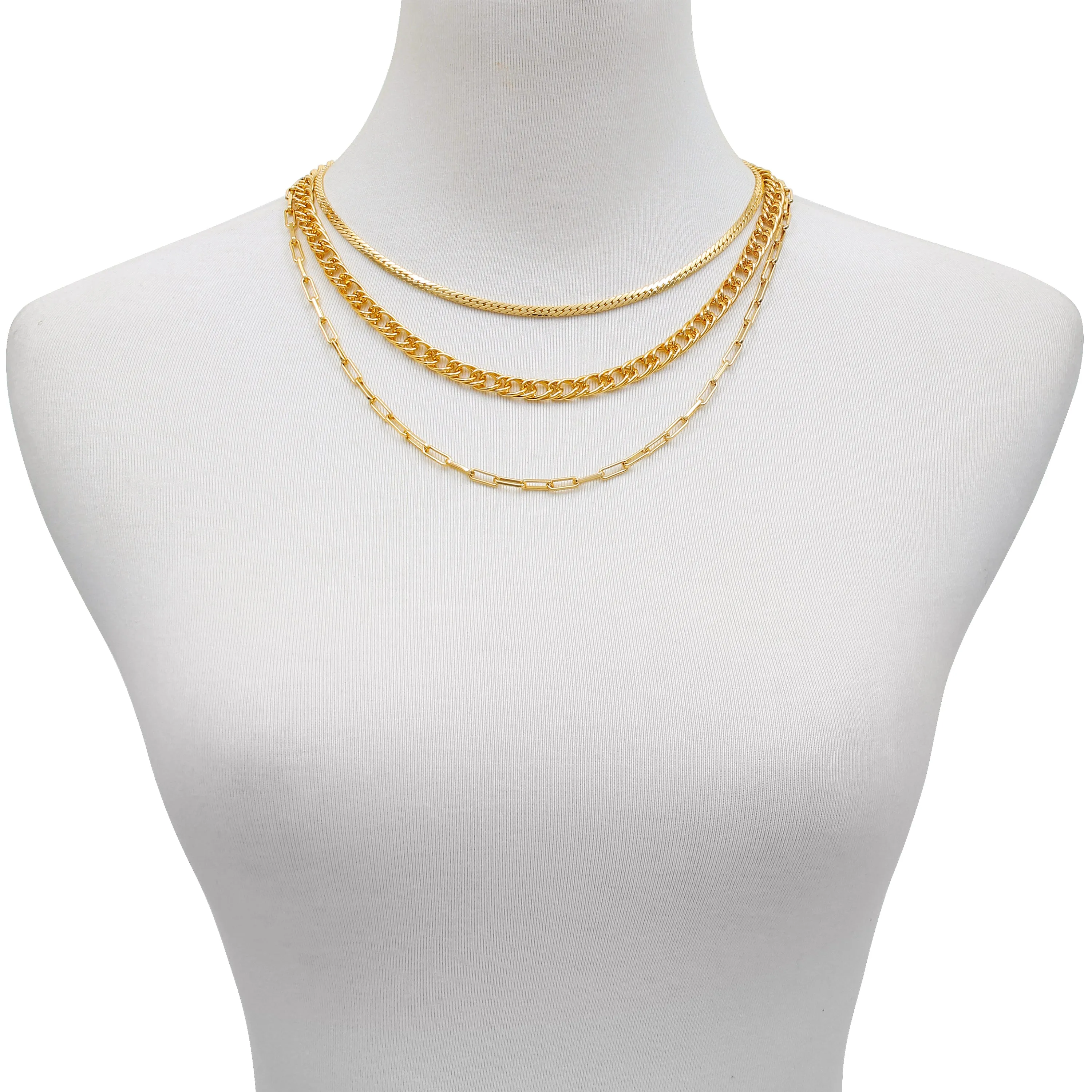 Multi Layered Chain Necklace sold by Vince Camuto product image thumbnail 2