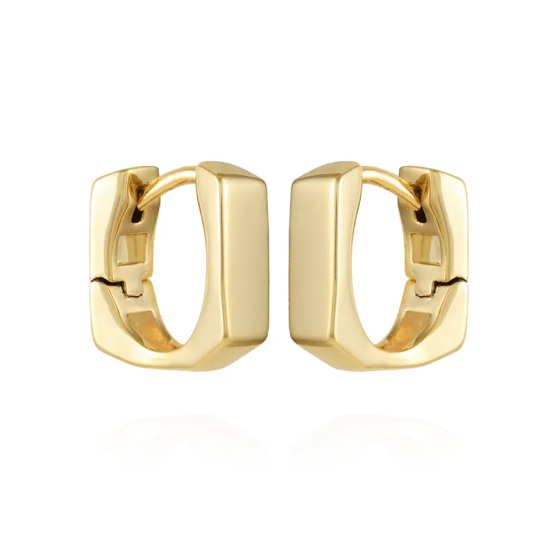Rectangle Huggie Hoop Earrings sold by Vince Camuto