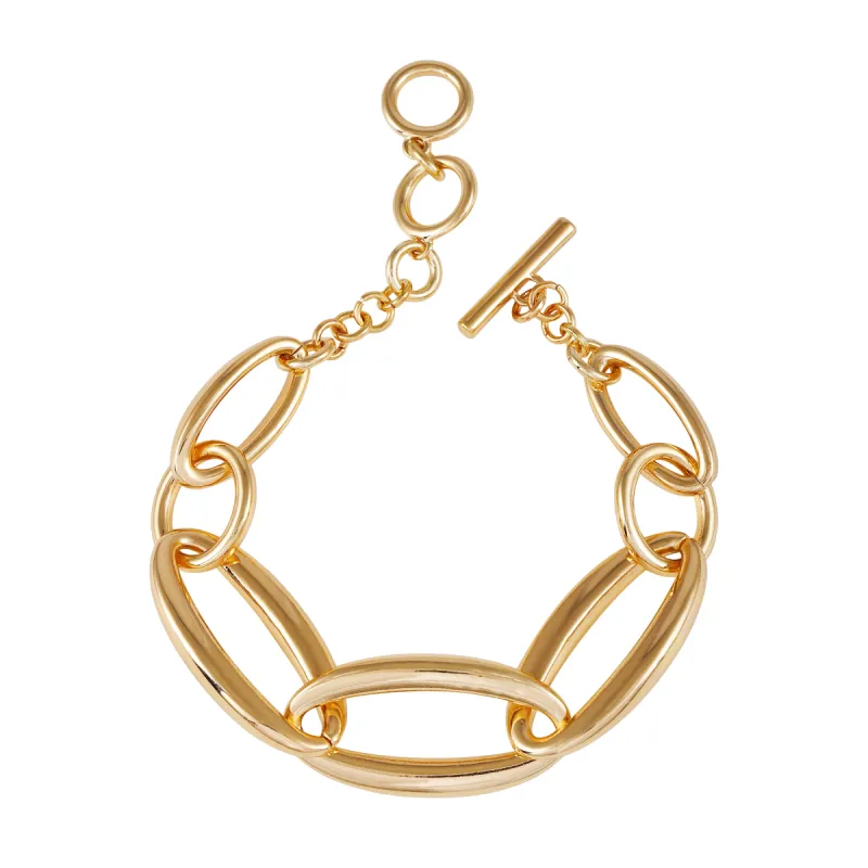 Goldtone Toggle Bracelet sold by Vince Camuto